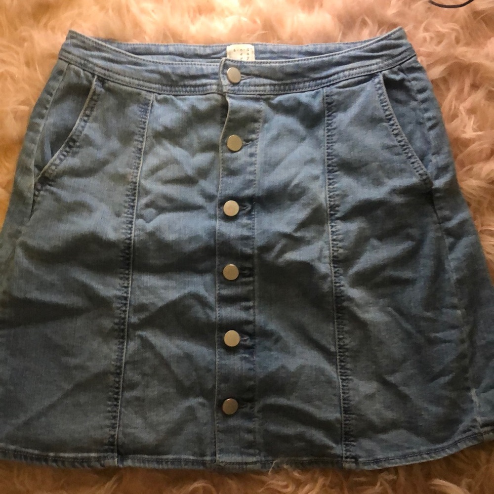 Size 10 jeans skirt, brand: A new Day, Denim